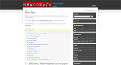 Desktop Screenshot of neurospin-wiki.org